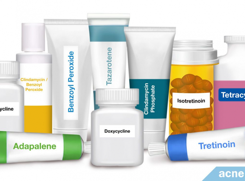 Acne treatments groups
